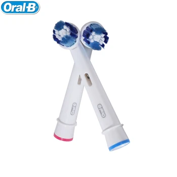 Oral B El-Tandbørste Hoveder EB20-2 Tandbørste Udskiftning Præcis Rene Hoveder til Oral B Genopladelige Tandbørste