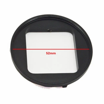 Orbmart Aluminium Diameter 52MM UV-Linse Filter Adapter Ring Til GoPro Hero 4 3+ Sports-Action-Kamera