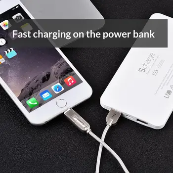 ORICO 2-i-1 USB til Lightning og Mikro-USB-Kabel-Charge & Sync Ledningen til iPhone iPad Android-Enheder med Zink Legering Materiale