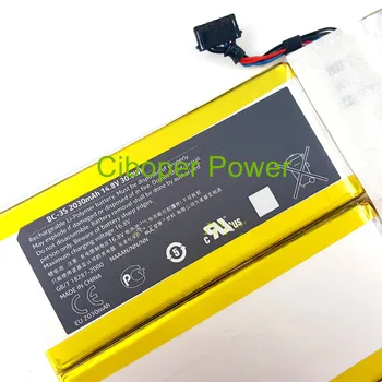 Original 14,8 V 2030mAh 30Wh BC-3S Batteri til 2520 Wifi/4G Windows-Tablet