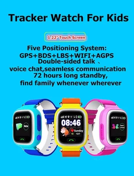 Original barn Q90 Touch Skærm, WIFI Smart baby Se Placering Søg Enhed GPS Tracker barn gps-ur telefon for Børn PK Q100