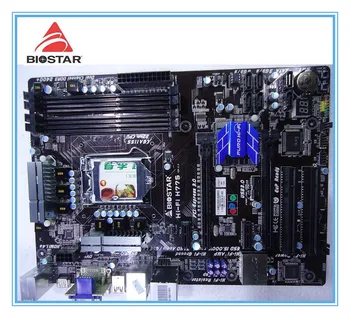 Original Biostar bundkort Hi-Fi H77S LGA 1155 32GB DDR3 for i3 i5-i7 CPU USB2.0 USB3 SATA3 .0 H77 Desktop bundkort