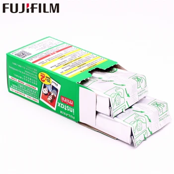Original Fuji Fujifilm instax mini 8 film 20 ark hvid Kant film for instax Instant Kamera mini 8 7 25 50 90 9 fotopapir