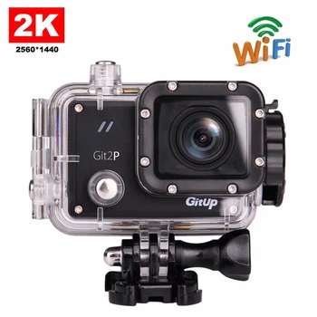 Original GitUP Git2P Pro Pakning G-Sensor Full HD 2K 1080p 60fps For Panasonic MN34120 16MP Sensor Wifi Sports-Action-Kamera