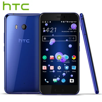 Original HTC U11 4G LTE Mobiltelefon Snapdragon 835 Octa Core IP67 Vandtæt 4/6GB RAM 64/128GB ROM 5.5 tommer 2560x1440p Telefon