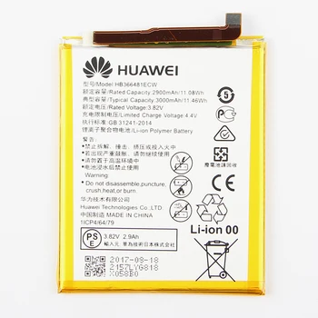 Original Huawei HB366481ECW Genopladeligt Li-ion batteriet For Huawei P9 ære 8 EVA-AL10 EVA-AL00 EVA-TL00 EVA-AL00 EVA-CL00