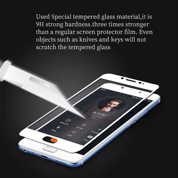 Original Hærdet Glas Til Meizu M5C M 5C Ultra Tynd Fuld Dækning Skærm Protektor Til Meizu A5 Meilan A5 Beskyttende Film