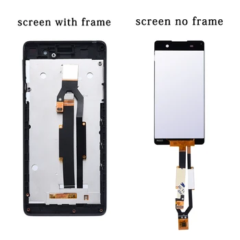 Original LCD-Til SONY Xperia E5 Skærm Touch screen Digitizer Udskiftning Til SONY Xperia E5 LCD-F3311 F3313