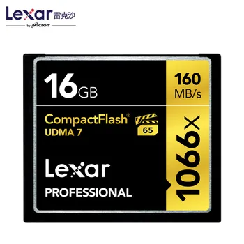 Original Lexar Ægte 160 mb/s Brand 1066x CompactFlash CF Hukommelseskort Til Canon Nikon DSLR Kamera, HD Videokamera 3D 4K DV Video