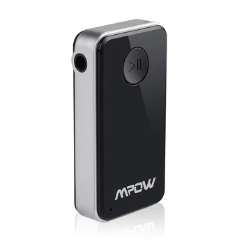 Original Mpow MBR1 Mini Wireless Bluetooth 4.0 Stereo Audio Music Receiver Med Mic for Bil Aux håndfri Opkald Home System