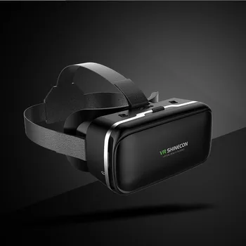 Original VR shinecon 6.0 headset version virtual reality-briller 3D-briller headset hjelme smartphone Fuld pakke + controller