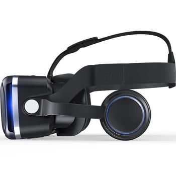 Original VR shinecon 6.0 headset version virtual reality-briller 3D-briller headset hjelme smartphone Fuld pakke + controller