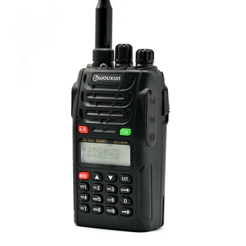 Original WOUXUN KG-UVD1P Dual Band-To-Vejs Radio med 1700mAh batteri FM-Transceiver UVD1P Walkie Talkie, UHF, VHF, SKINKE Radio
