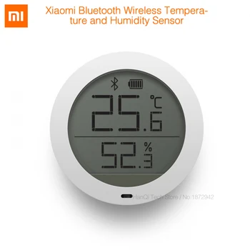 Original Xiaomi Mijia Bluetooth Hygrothermograph Høj Følsomme Termometer Hygrometer LCD-Tv med Magnetisk Mærkat Lave Forbruge