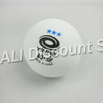 Original Yinhe galaxy 3Stars Hvide Kugler 40+ Nye Materialer, Plast Problemfri Ping-Pong Bolde Officielle Bold i World Games
