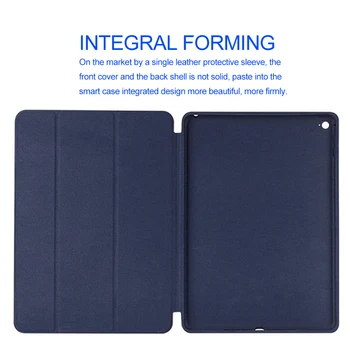 Originale 1:1 cover case til Apple ipad, air 2 slim cover for iPad Air 2 6 Gen smart cover etui til Ipad 2/3/4 tablet+gratis gave