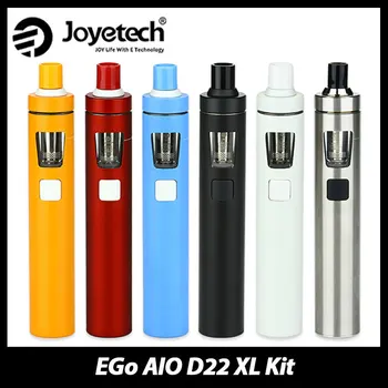 Originale Joyetech ego AIO D22 XL Kit 4 ml Tank Med 2300mAh Batteri VS ego ALT-i-en Kit Elektroniske Cig ALT-i-en Kit
