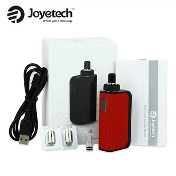 Originale Joyetech EGO ALT-i-Box Kit Atomizer 2 ml Kapacitet BF SS316 Spole og 2100mAh Indbygget batteri joyetech ALT-i-en Kit