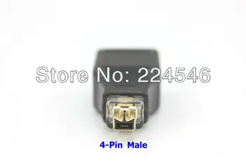 ORIGINALE/Ægte IEEE-1394 FireWire Adapter Kvindelige 6-Pin til 4 Mandlige Pin-Adapter