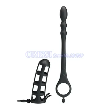 ORISSI Penis Ærme Extender Cockring-Penis Ring-Penis Extension sexlegetøj til Mænd Anal sexlegetøj Butt Plug Anal Plug