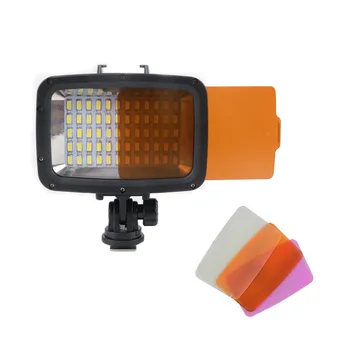 Orsda LED Video lys 40M Undervands kamera lys vandtæt op til 40m LED Fotografering lampe til en vandtæt sag SL-101