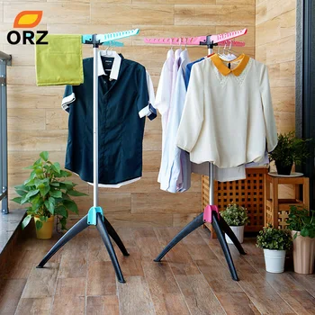 ORZ Magic Tøj Tørring Rack Multifunktionelt Tøj Bøjle Arrangør Pels Stå Rack vaskerier Bøjler