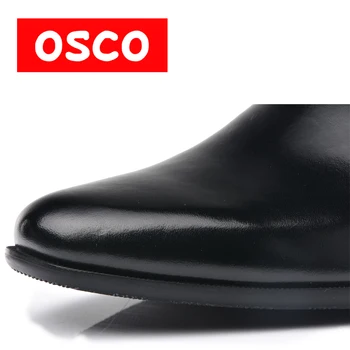 OSCO Mode Mænd Sko i Ægte Læder Mænd Kjole Sko Mærke Luksus for Mænd Casual Classic Herre Sko Man #RU0001