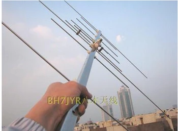 OSHINVOY UV-dual band yagi antenne 430/144M repeater yagi antenne dual band-to-vejs radio base station 144M yagi antenne