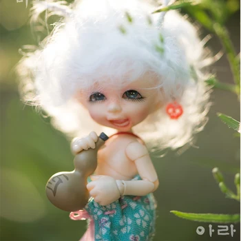 OUENEIFS Fairyland Realpuki Ara bjd dukke sd-1/13 krop model reborn baby piger drenge dukker øjne, Høj Kvalitet legetøj