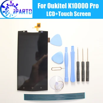 Oukitel K10000 Pro LCD Display+Touch Screen Oprindelige Testet LCD-Digitizer Glas Panel Erstatning For Oukitel K10000 Pro