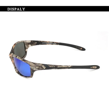 OUTSUN Mænd Polariserede Solbriller Camo Design Fiskeri Beskyttelsesbriller Unisex solbriller Vintage Oculos De Sol