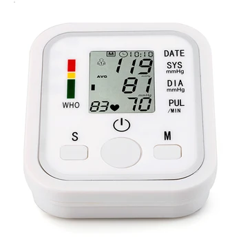 Overarm Blood Pressure Monitor Bærbare tonometer sundhedspleje bp Digital Blood Pressure Monitor meter blodtryksmaaler