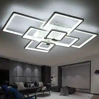 Overflade Monteret Akryl Moderne Led-loftsbelysning Til Stue, Soveværelse Dæmpning Loft Lampe lamper armatur