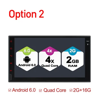 Ownice C500 2G RAM Octa Core android 6.0 understøtter 4G SIM-LTE-Netværk DAB+ Radio 2, din-universal Bil DVD-Afspiller GPS Navi ingen dvd