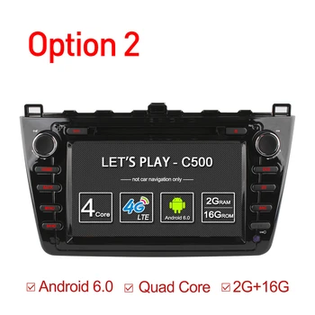 Ownice C500 Octa Core Android 6.0 bil dvd-gps For Mazda 6 Ruiyi Ultra 2008 2009 2010 2011 2012 wifi 4G Radio 2GB RAM BT 32G ROM