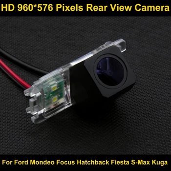 PAL HD 960*576 Pixels Bil Parkering bakkamera for Ford Mondeo Focus Hatchback Fiesta S-Max 2007 2008 2010 2011