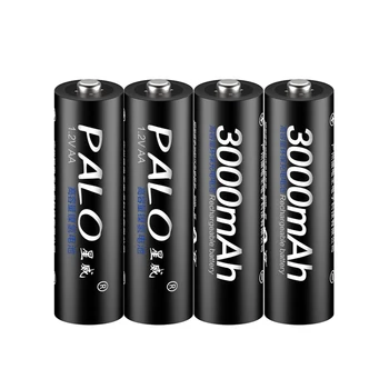 PALO 12Pcs 1,2 V 3000mAh AA Batterier+12Pcs AAA 1100mAh Batterier NI-MH AA/AAA Genopladelige Batteri