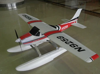 Passer til 1,4 m 1,8 m 2,0 m Cessna 182 RC Fly Dele Ponton Vand Flyder Sko