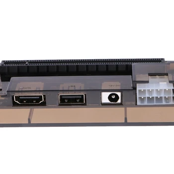 PCIe PCI-E V8.4D EXP GDC Eksterne Bærbare grafikkort Dock / Bærbar Docking Station (Mini-PCI-E interface Version) Ny Ankommet