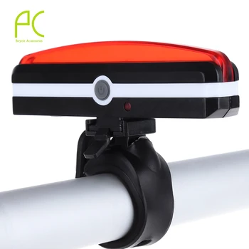 PCycling Super Lyse Vandtæt USB-Genopladelige Cykel Hale Bag Sikkerhed Advarsel Lys 3 Modes 5 farver Bycicle Tilbehør