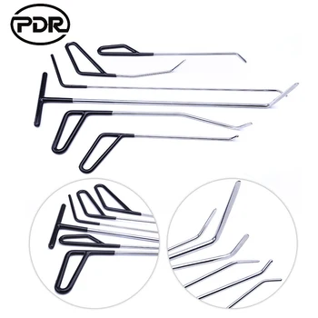 PDR Instrumenta Skubbe Stænger Kroge Bil Koben Dent Removal Paintless Dent Erstatning Instrumenta Sæt PDR Kit Ferramentas+ Instrumenta Taske
