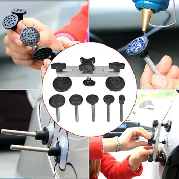 PDR Værktøj Bil Dent Reparation Værktøj til At Fjerne Buler Aftrækker Kit Omvendt Hammer Trække Bro sugekop Til Bilen Buler