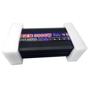 Peak 3000W Pure Sine Wave OFF Grid DC/AC Inverter DC 12V/24V til 220V AC 50HZ/60HZ Power Inverter Hjem Converter Høj Effektivitet