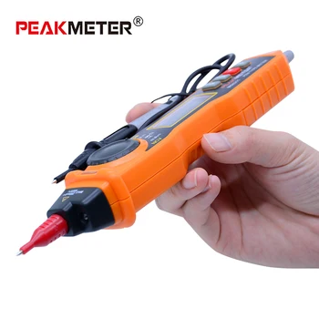 PEAKMETER MS8211 Digital Multimeter med sonde ACV/DCV Elektriske Håndholdte Tester Multitester digital pen type multimeter