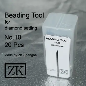 Perlebesat Værktøjer No. 10 - 20pcs - Smykker-Værktøjer - ZK Shanghai