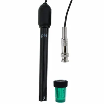 PH-Elektrode Lang 300cm Kabel-BNC Stik w/ Kalibrering Løsninger Nem Kalibrering 0.00~14.00 PH-Interval