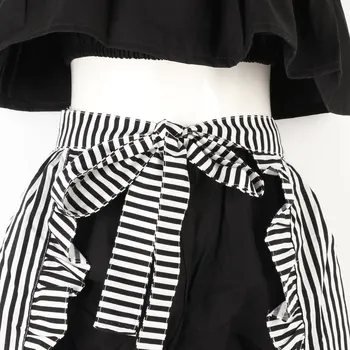 Piger Tøj Sæt Baby Pige 3 Stk Tøj, der Passer Søde Børn Sommer Bukser, Sort Skjorte Stripe Kappe For Børn Mærke Tøj