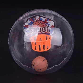Pille Toy Mini Roll Skyde En Basketball Finger Legetøj for Børn Sjove Spil LED Lys Glødende Toy Anti Stress Relief Enhed K2716