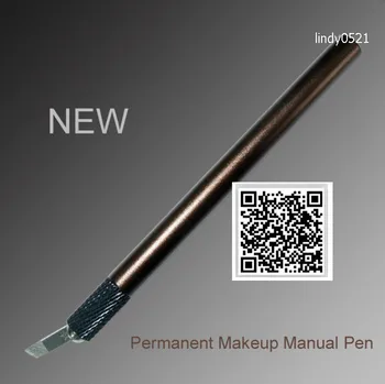 Ping Øjenbryn permanent makeup pen manuel tatoveringer microneedles pen