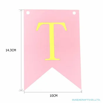 (Pink,Blå) Papir Dekoration Sæt (Happy Birthday Banner,Pom Poms) til Piger Drenge fødselsdagsfest Første Fødselsdag